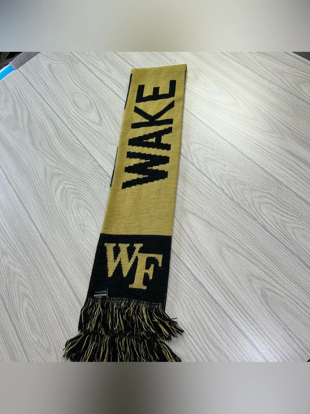 Wake Forest Demon Deacons Classic Knitted Scarf Diehard Scarves 63”x7” OS